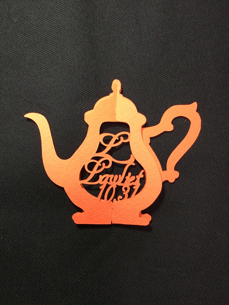 立体切り絵メッセージカード【受注生産】