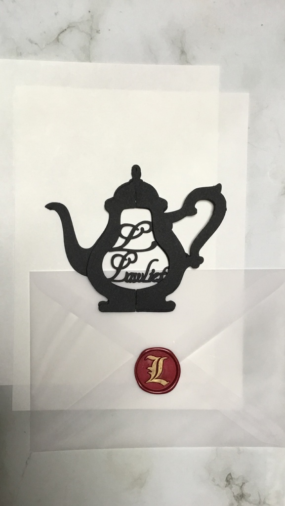 立体切り絵メッセージカード【名前入り・受注生産も可能】