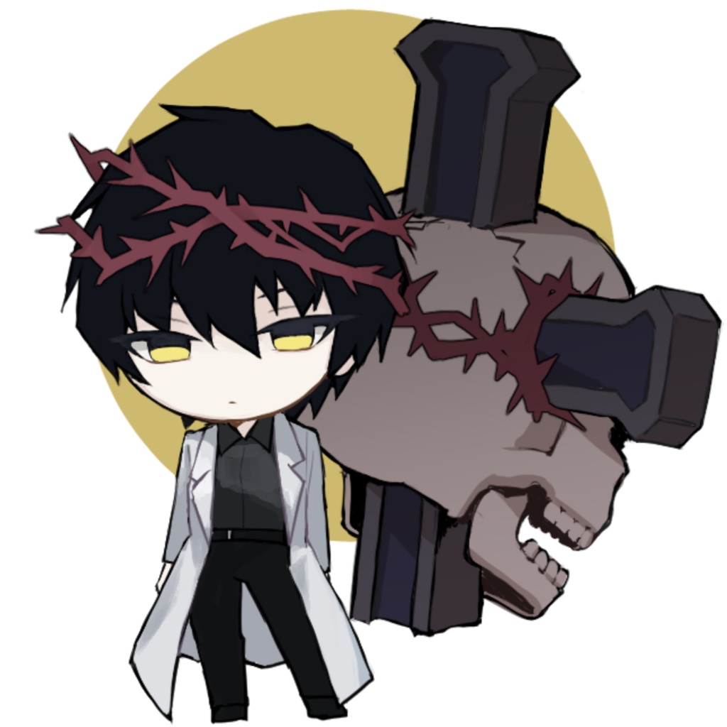 A×懺悔 アクリルキーホルダー