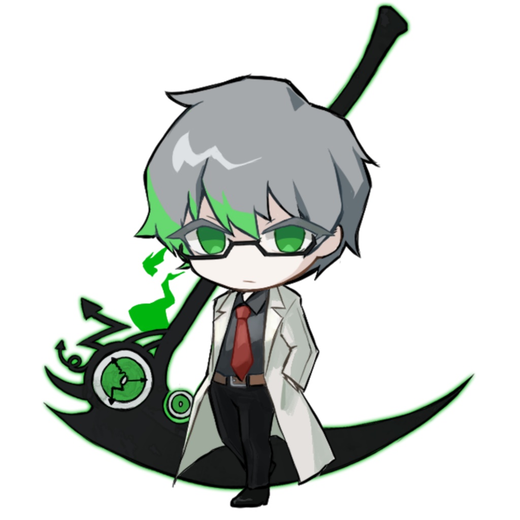 B×沈黙　アクリルキーホルダー
