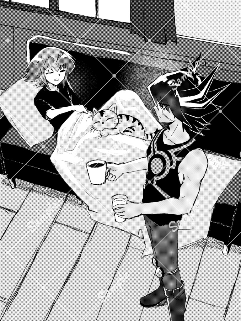 【俺タン20新刊】遊星+十代小説本