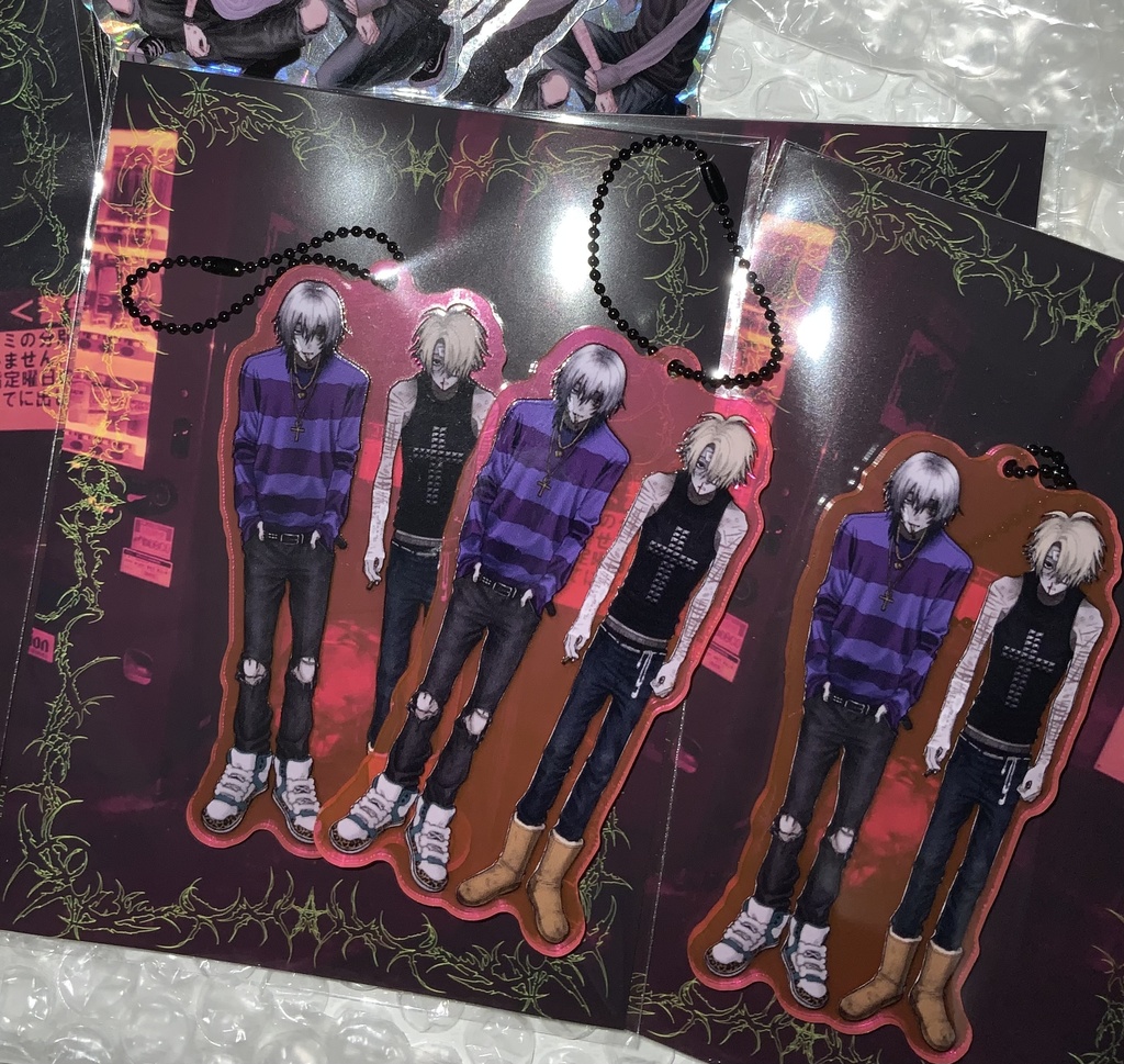 ☠️アクリルキーホルダー☠️