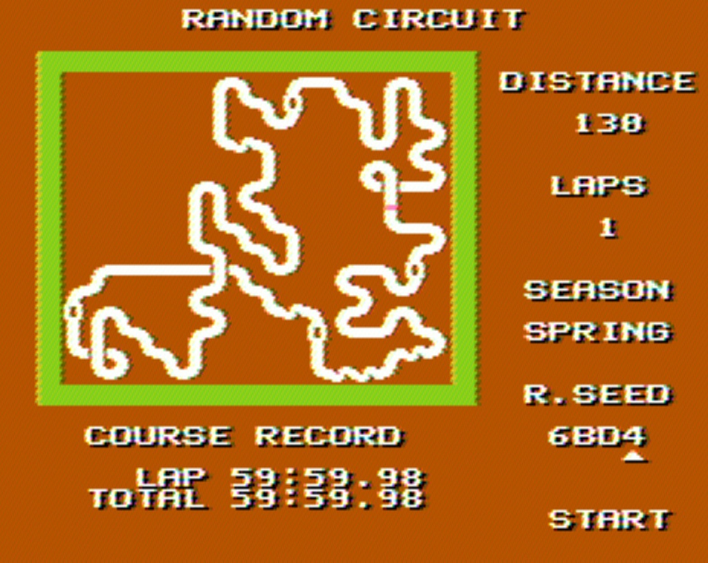 (.nes file) RC2Rally アールシースクエアドラリー