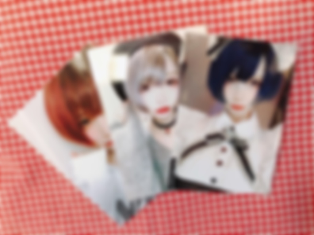 ブロマイド3枚セット(1枚メッセージ付き)