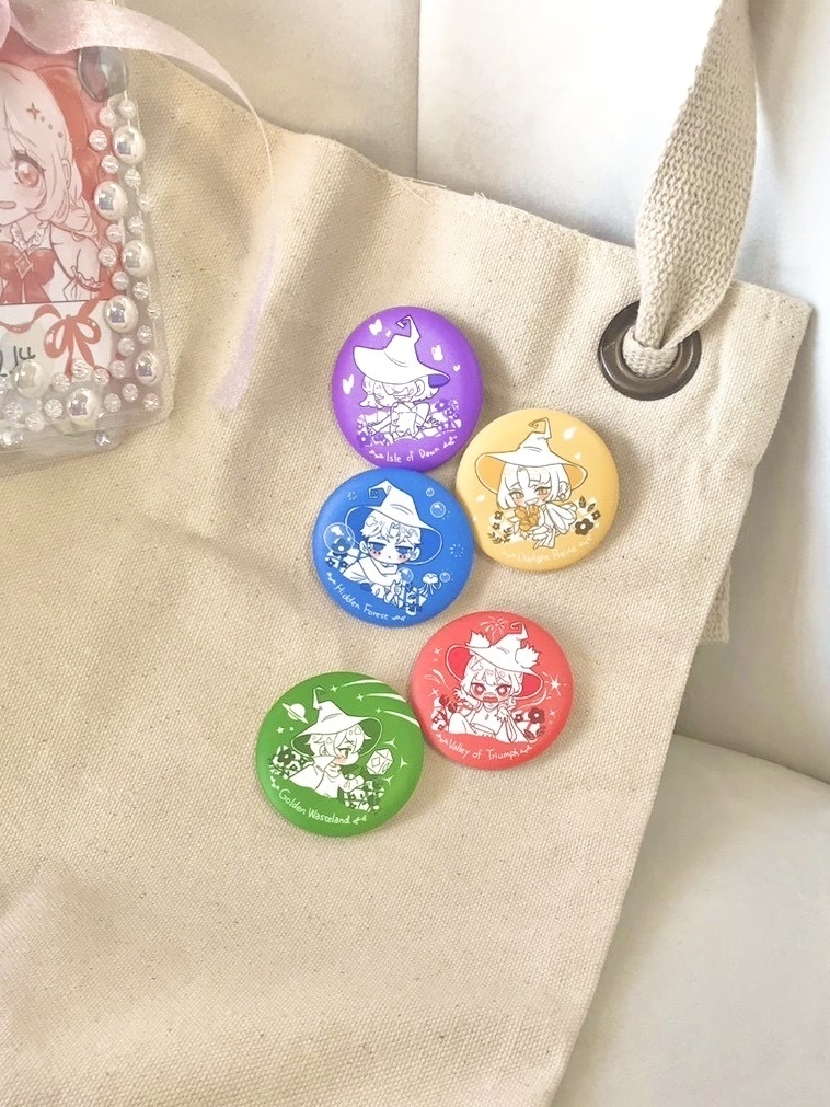 白昼夢の魔女集会 缶バッジ