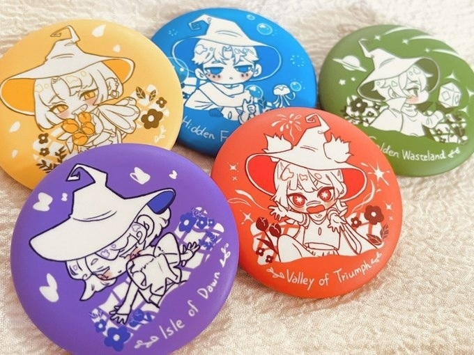 白昼夢の魔女集会 缶バッジ