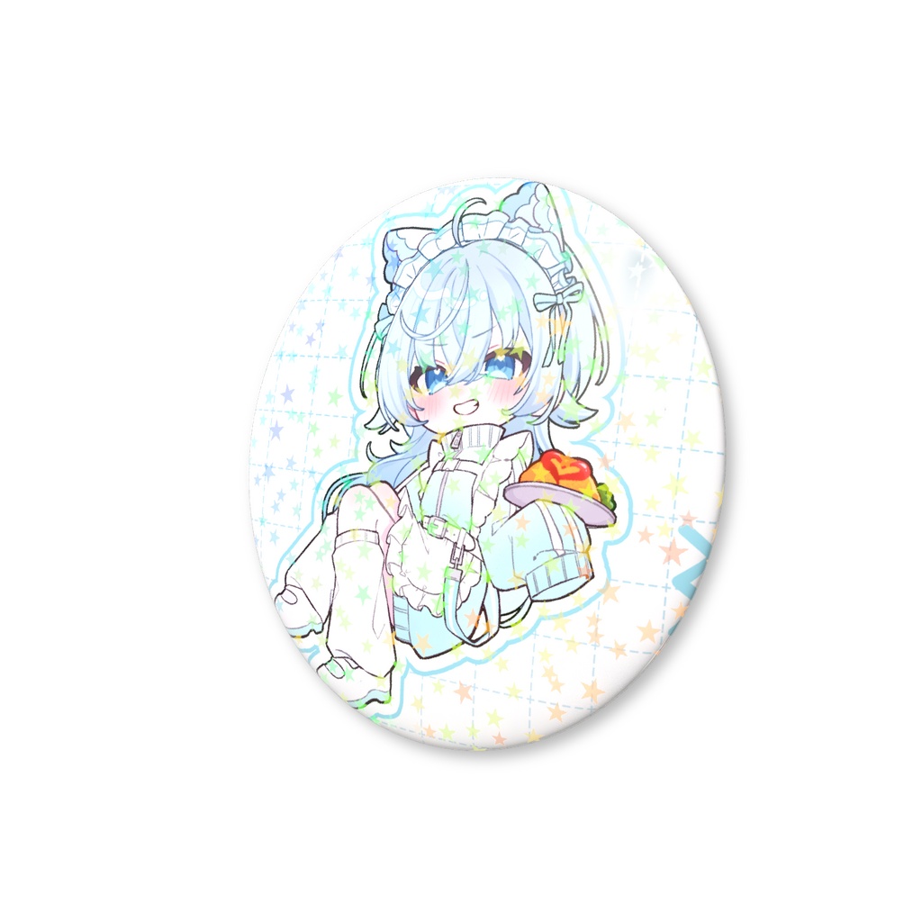 大星えと【ホログラム缶バッジ】_ジャージメイド