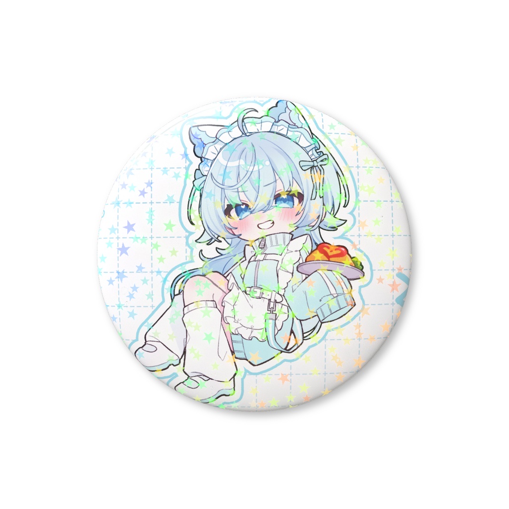 大星えと【ホログラム缶バッジ】_ジャージメイド