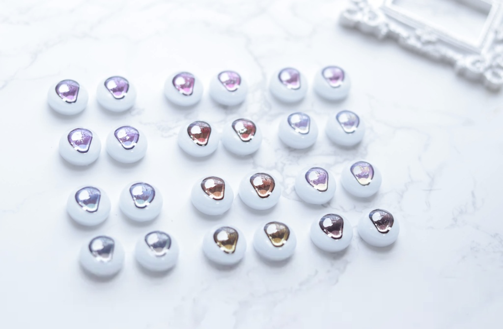 【20mm・A品】烁銀花火 ドールアイ レジンアイ