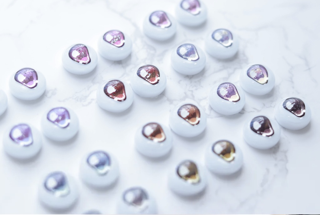 【20mm・A品】烁銀花火 ドールアイ レジンアイ