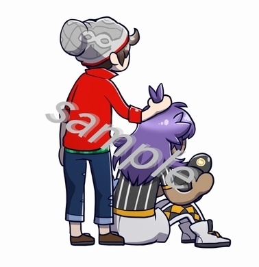 dndの双葉を引っこ抜こうとするmsrくんのアクリルスタンド