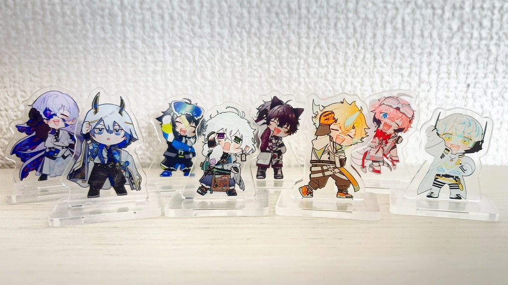 【単体ずつご希望の方はこちら】つえー!ミニアクリルスタンド