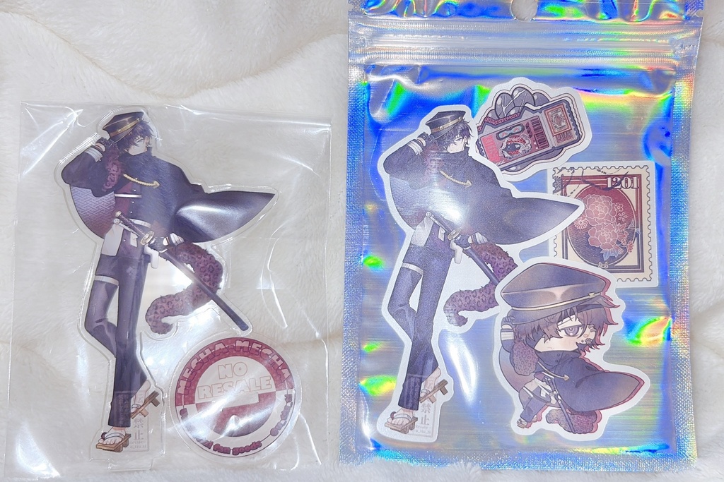 【佐伯イッテツ】等身アクスタ、ステッカーセット