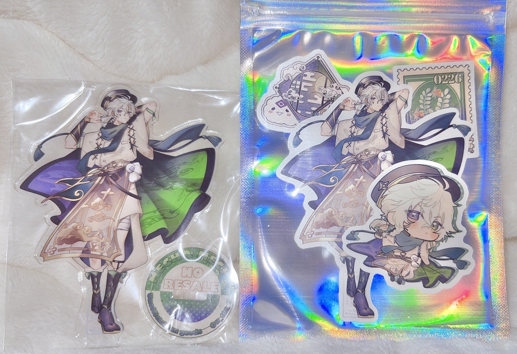 【叢雲カゲツ】等身アクスタ、ステッカーセット