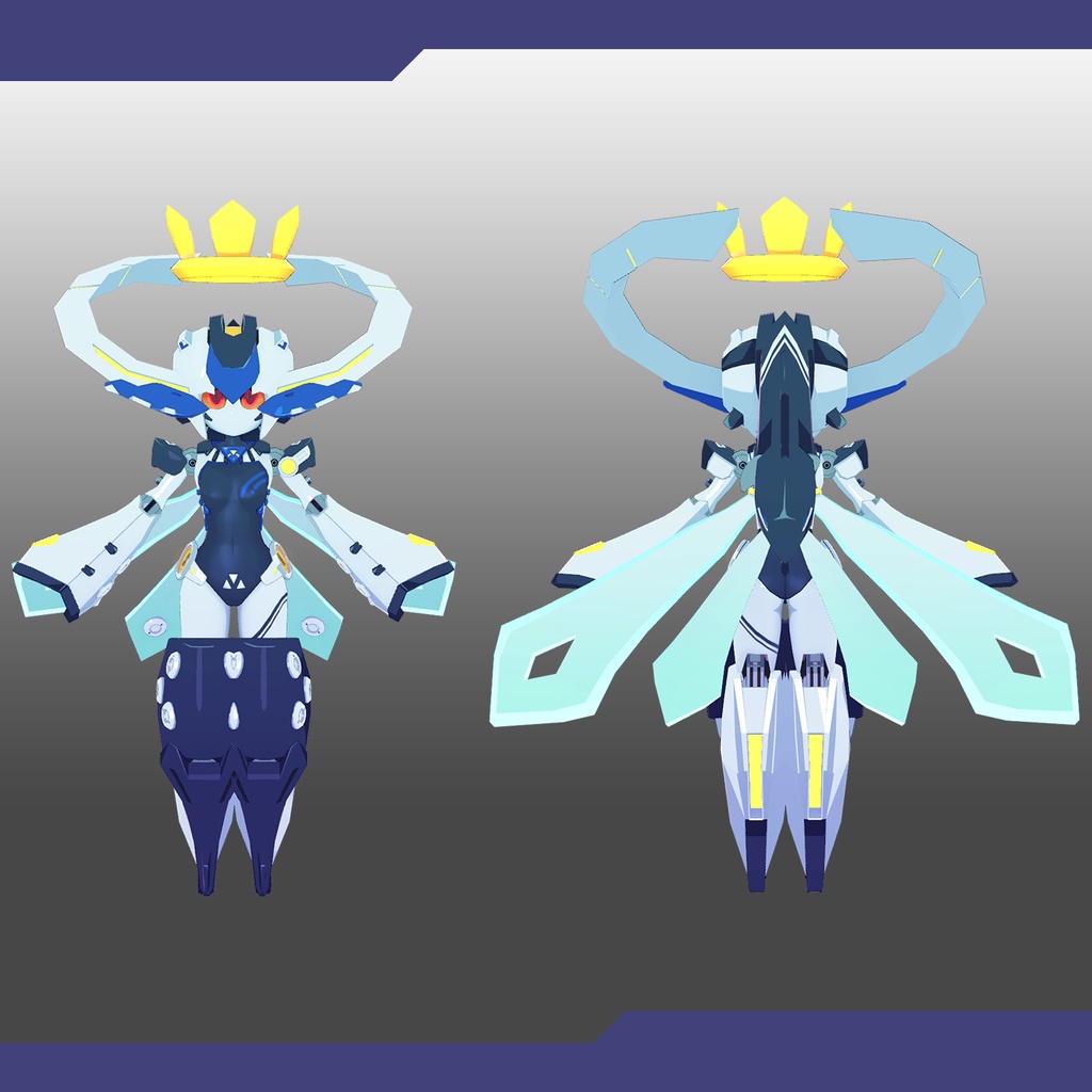 オリジナル3Dモデル「Pri-o'-Abyss」