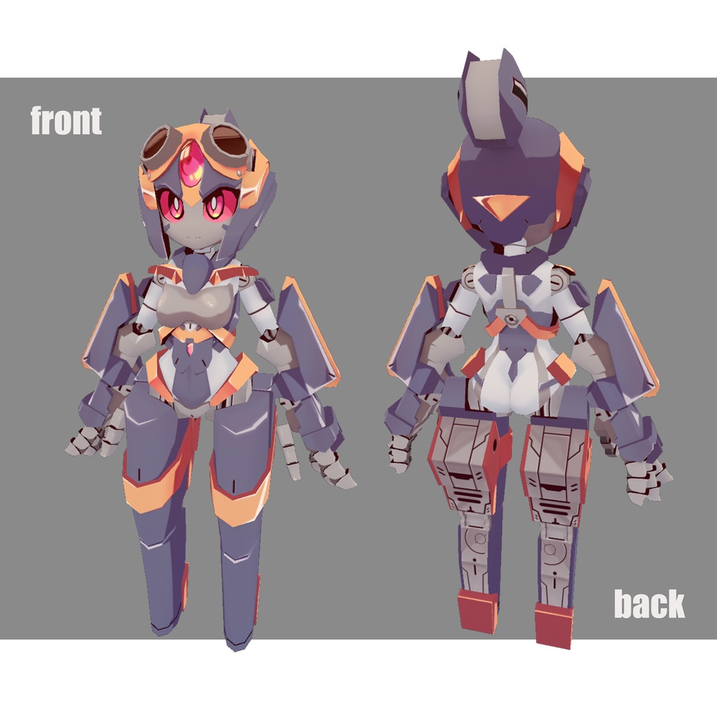 Quest対応オリジナル3Dモデル「エクスダイバー」