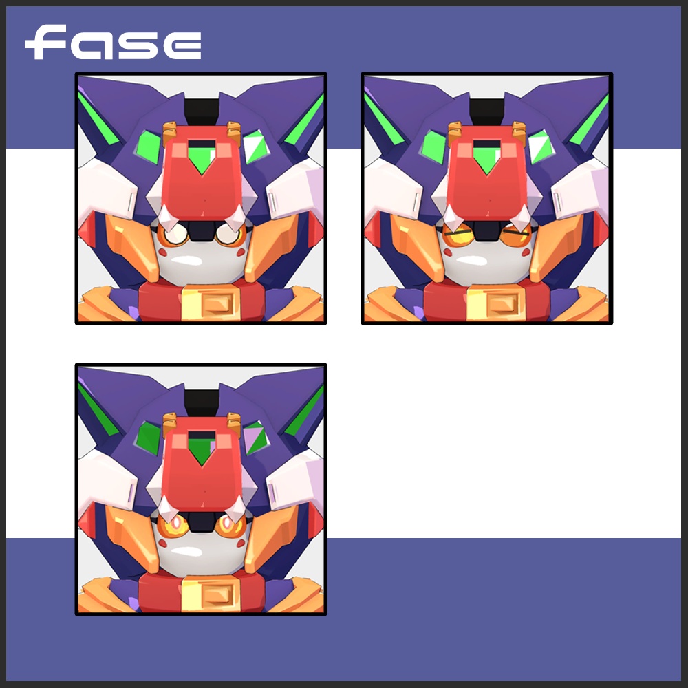 【オリジナル無料アバター3Dモデル】バウワウ