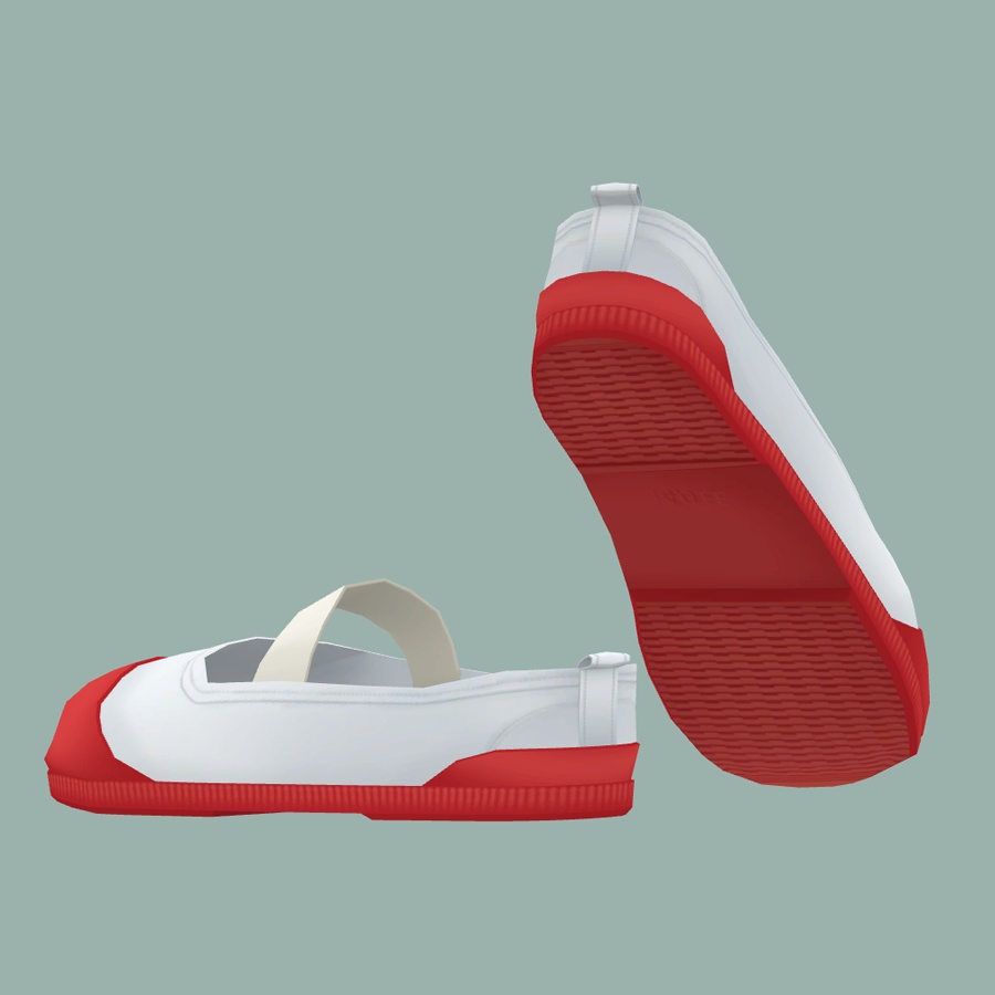 3Dモデル「うわばき」