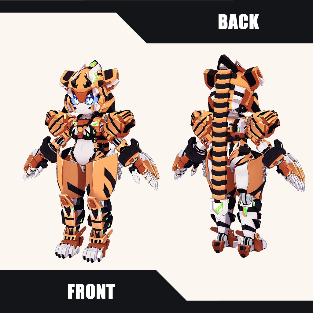 オリジナル3Dモデル「QUAD RAY」