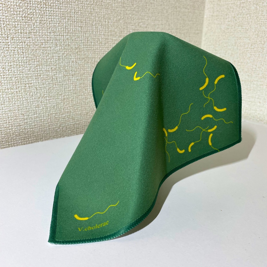 コレラ菌ハンカチ
