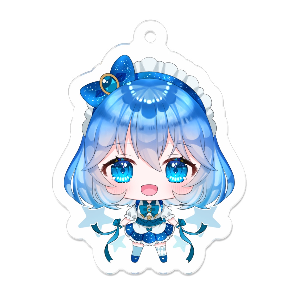 彗星ろろのアクリルキーホルダー