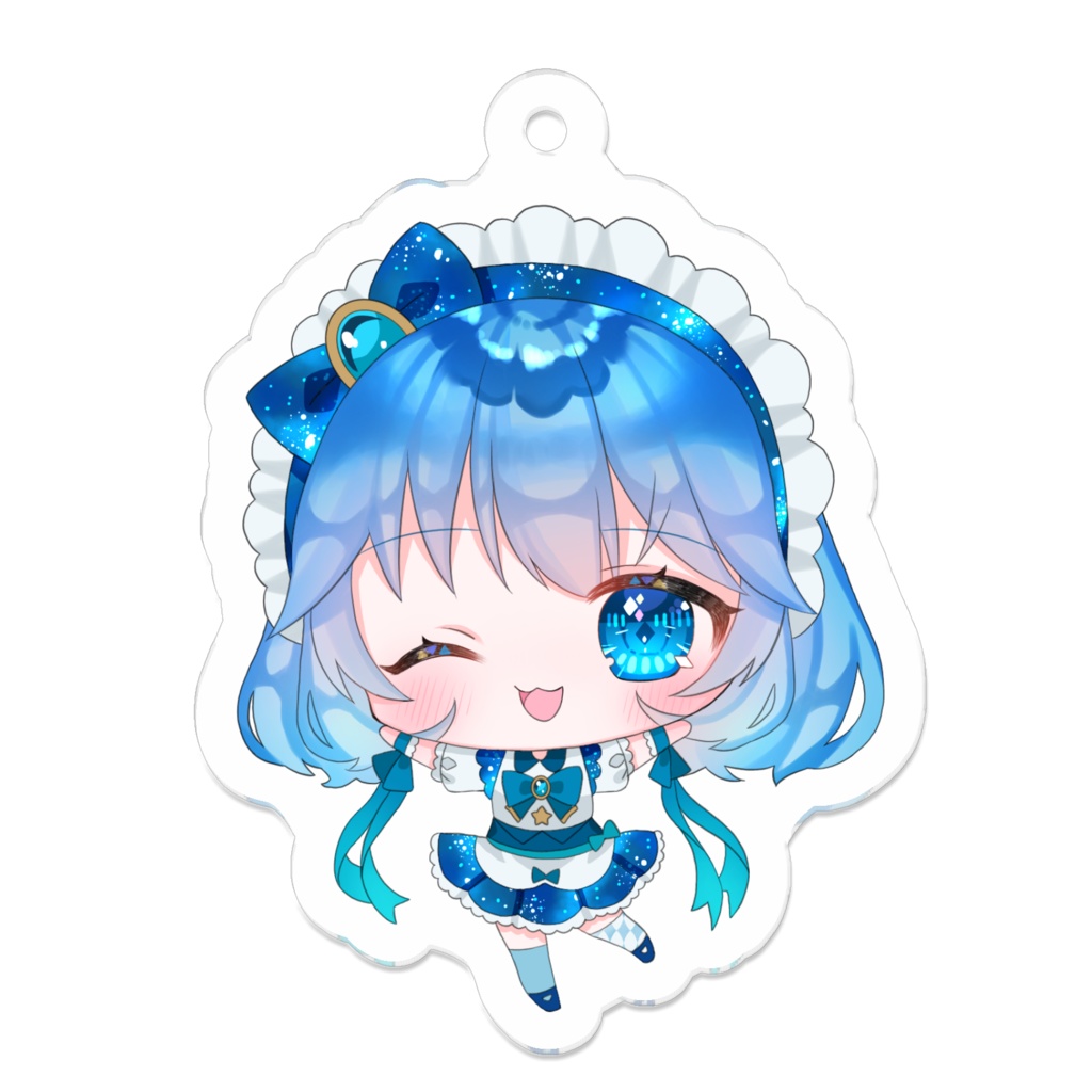 流れ星☆アクリルキーホルダー