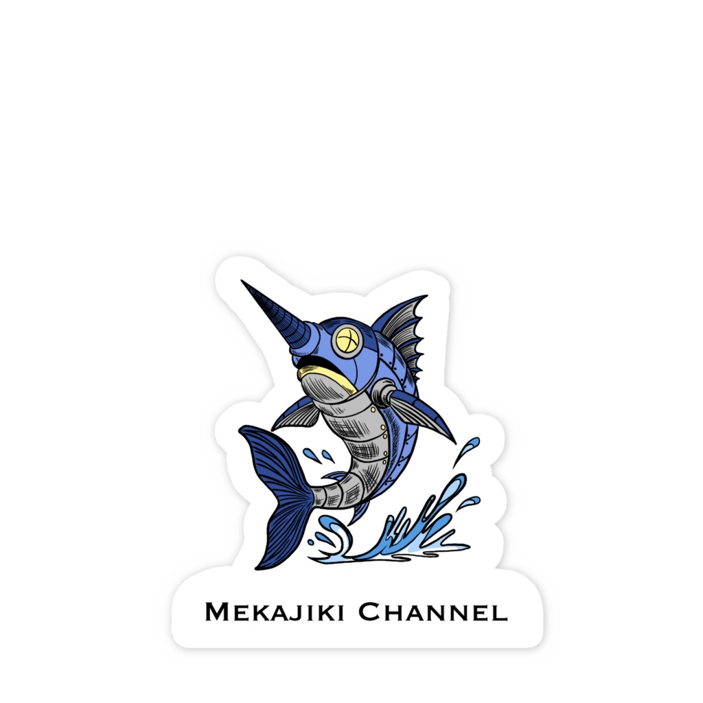 MEKAJIKI CHANNEL ステッカー1