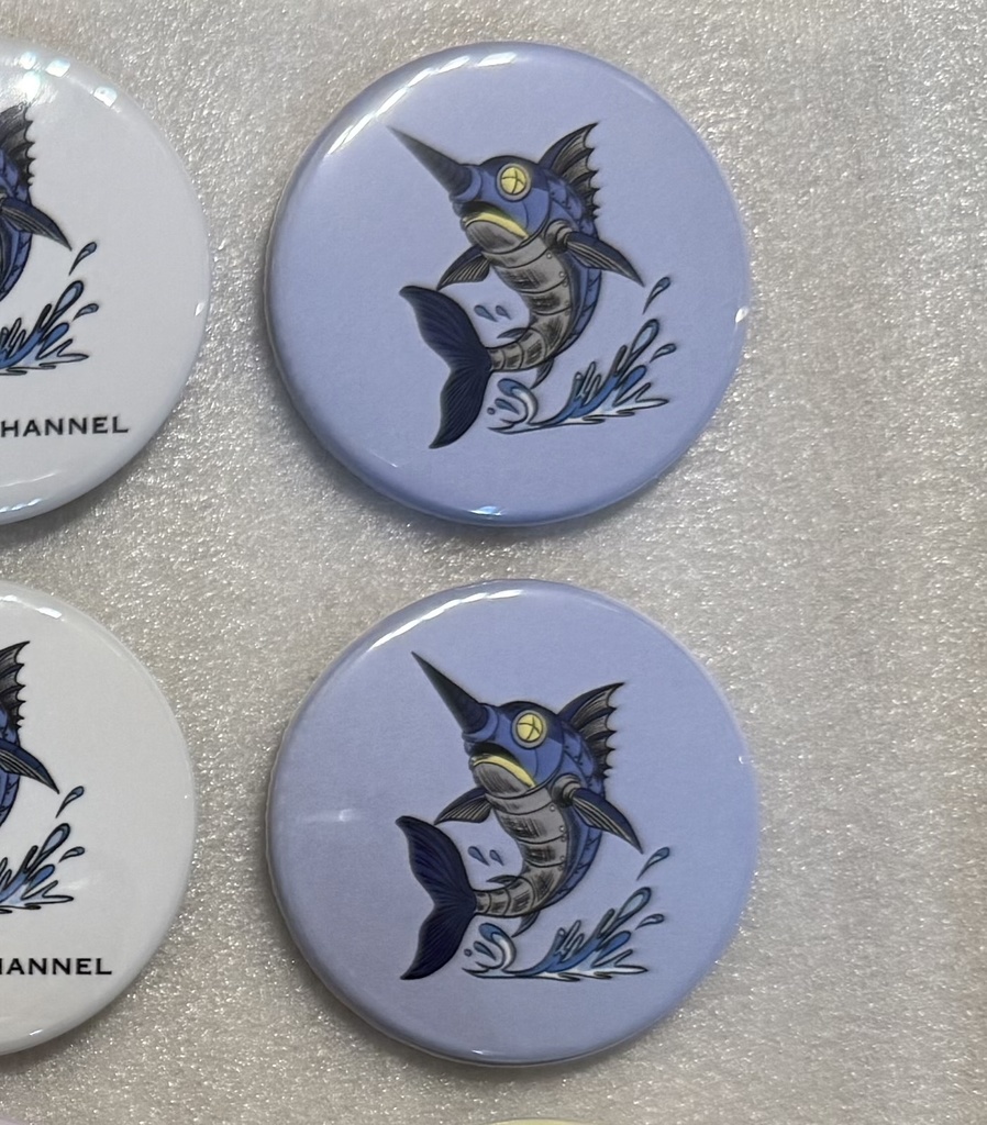 MEKAJIKI CHANNEL 缶バッジバリュー1