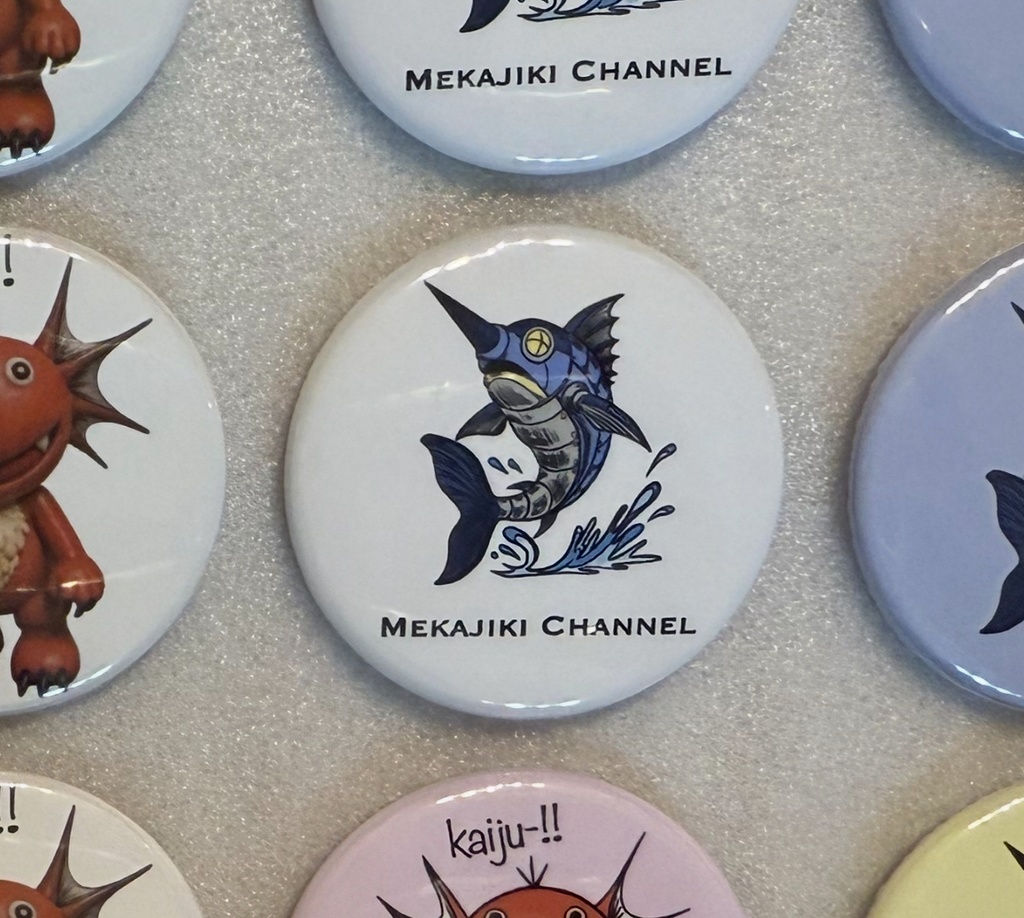 MEKAJIKI CHANNEL 缶バッジバリュー3