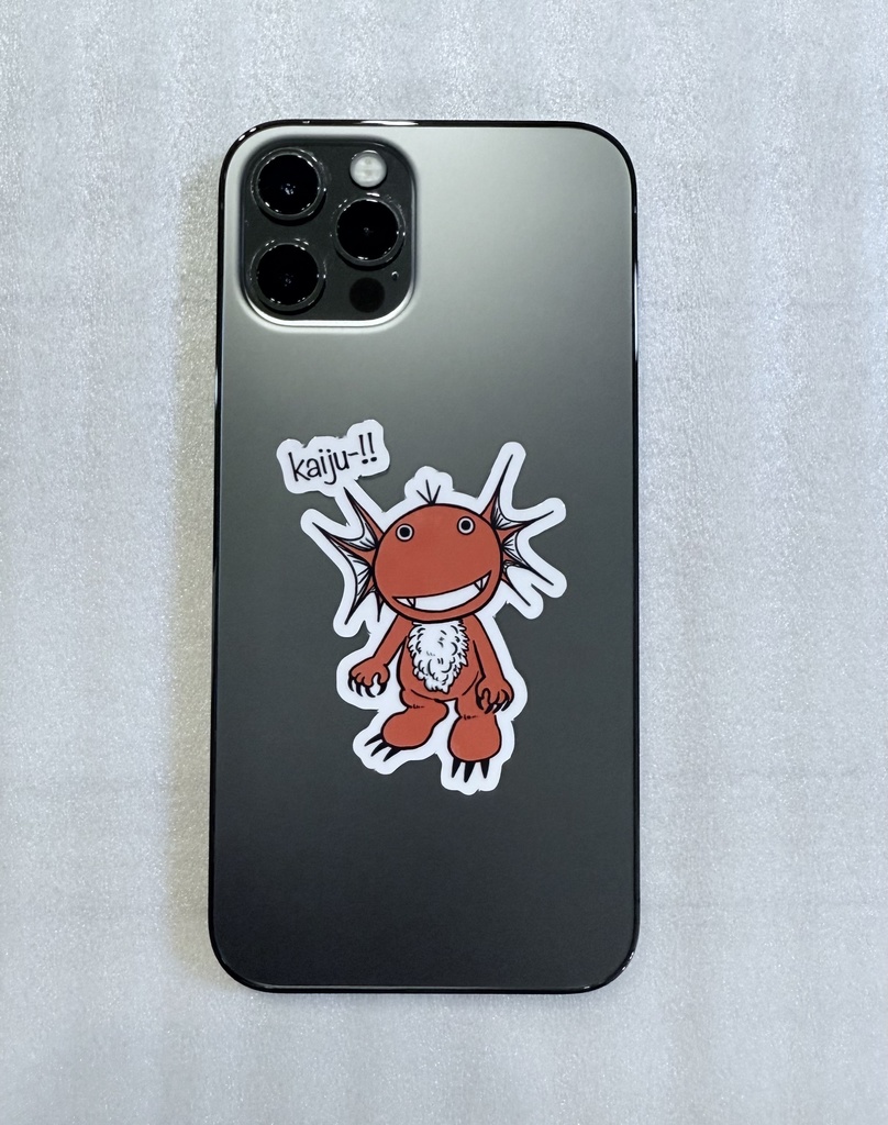 怪獣 ステッカー1