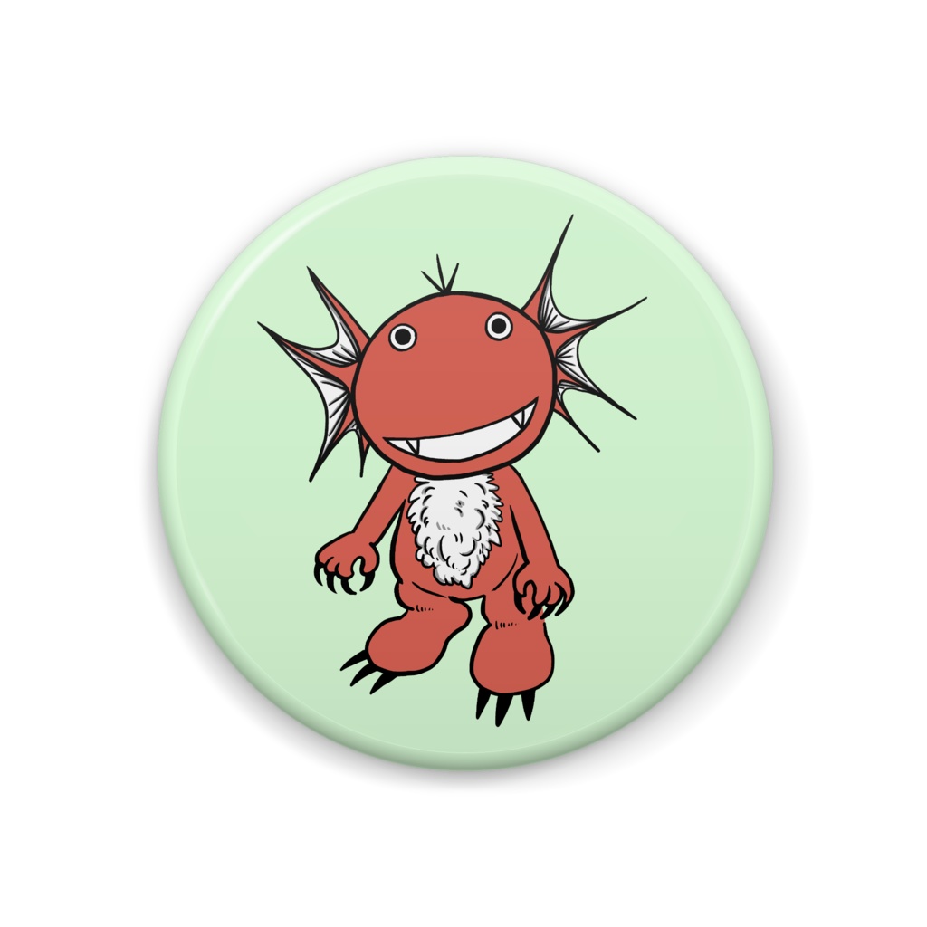 怪獣 缶バッジ２