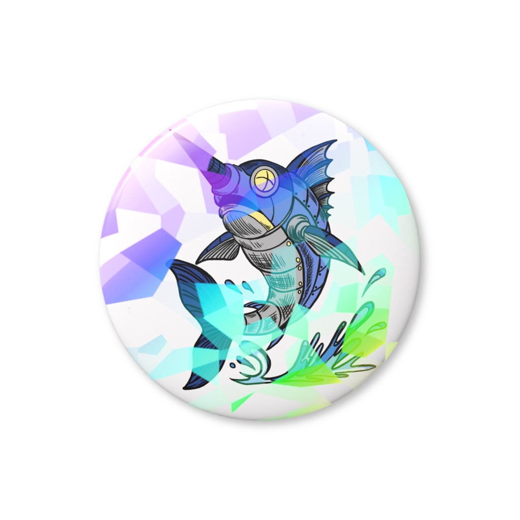 MEKAJIKI CHANNEL ホログラム缶バッジ１