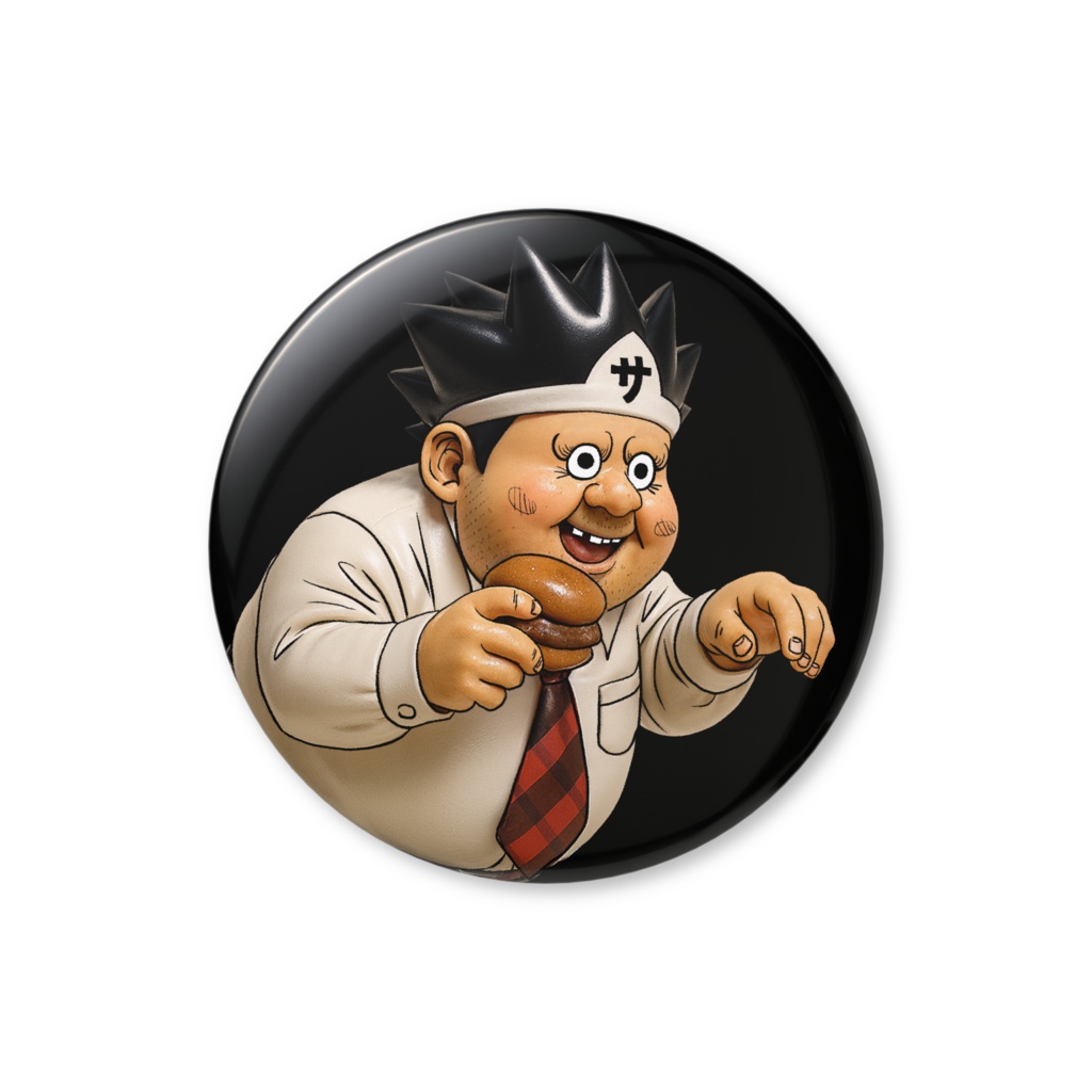 幽霊おじさん 缶バッジバリュー