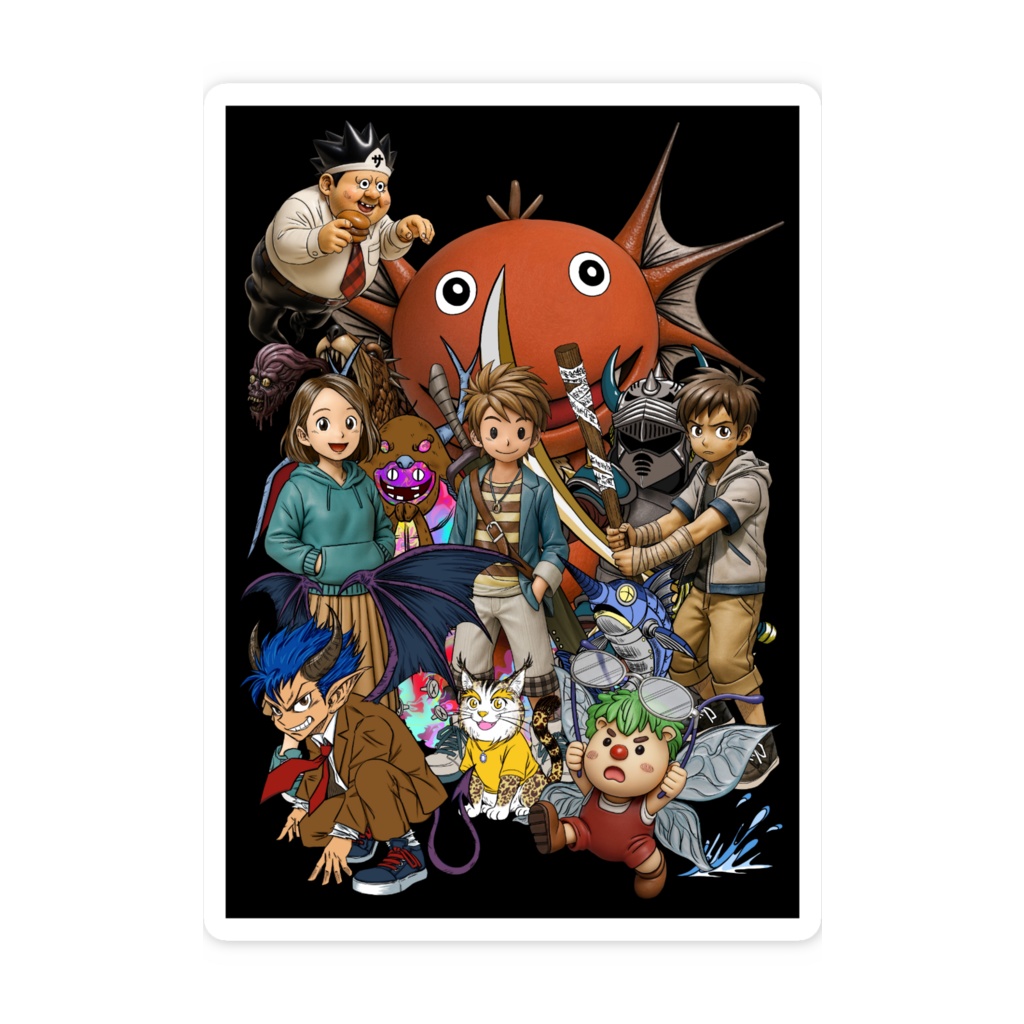 集合ステッカー小サイズ3