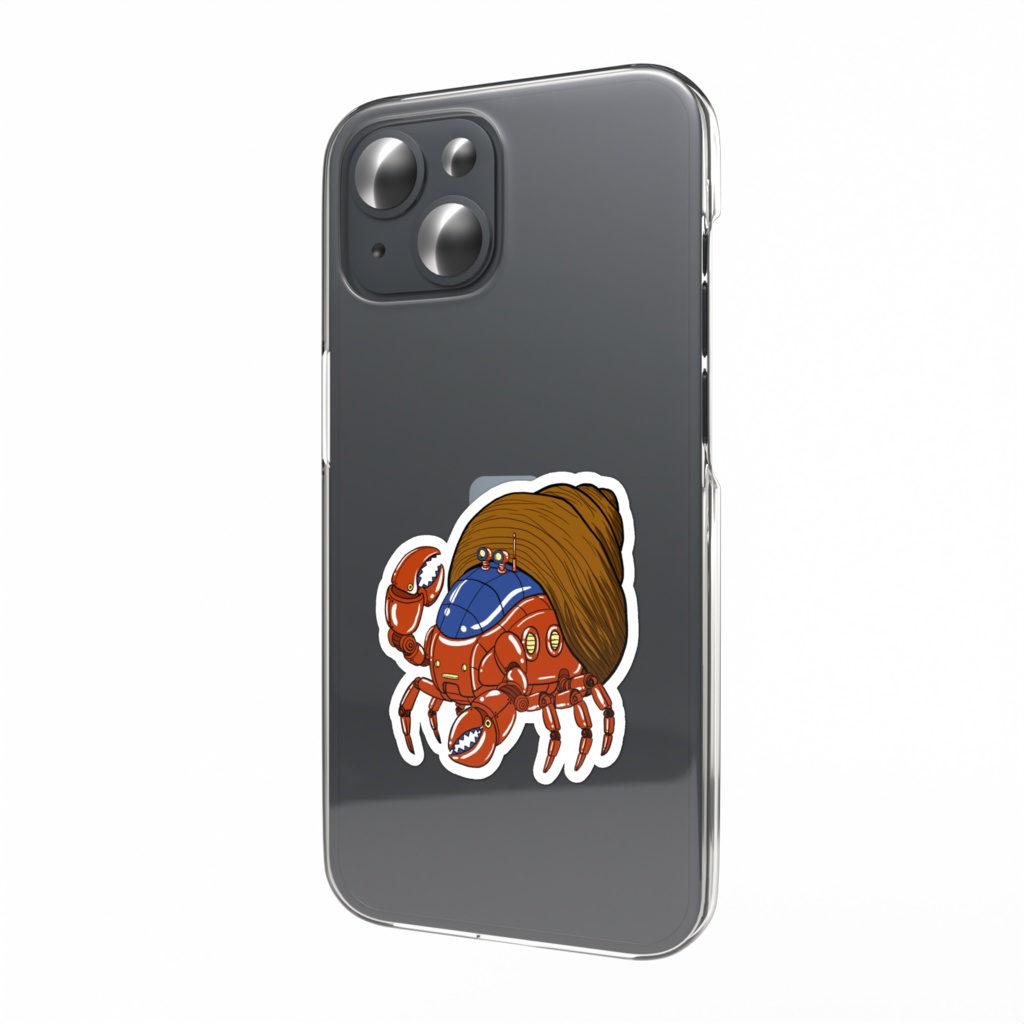 試作品 メカヤドカリ ステッカー1