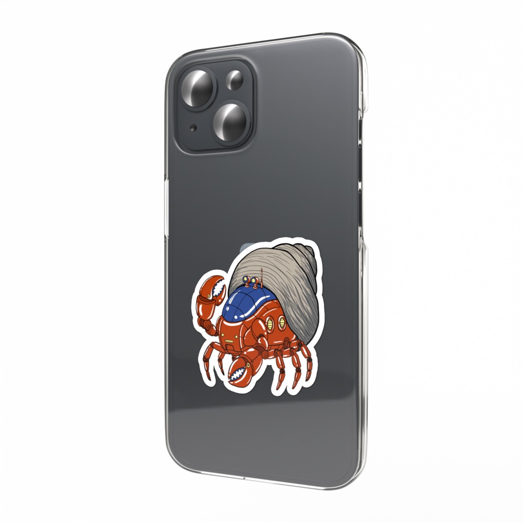 試作品 メカヤドカリ ステッカー２