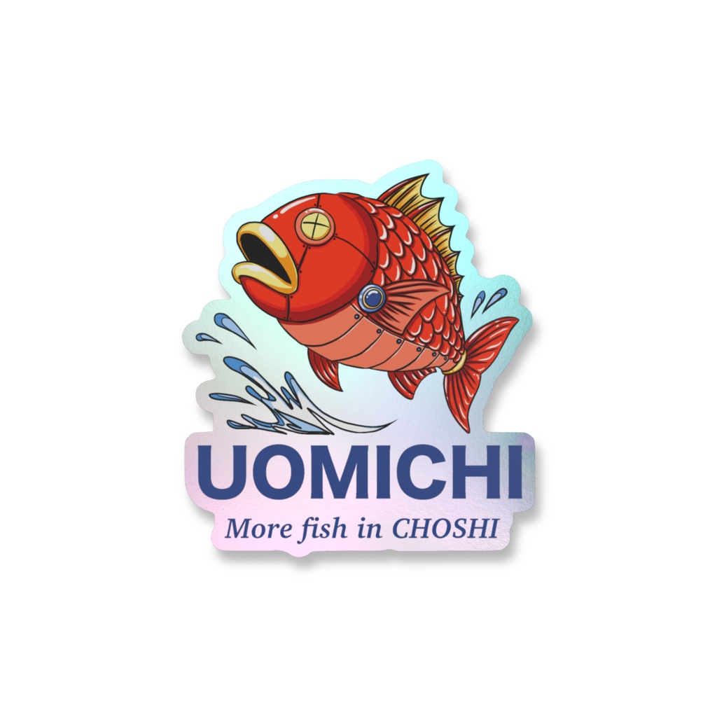 魚道グッズ11オーロラステッカー