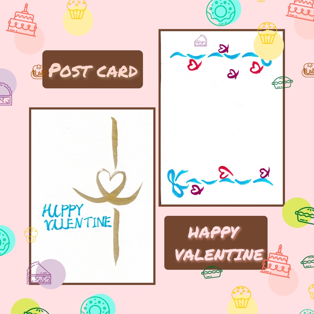 【2月号】Valentine ポストカード