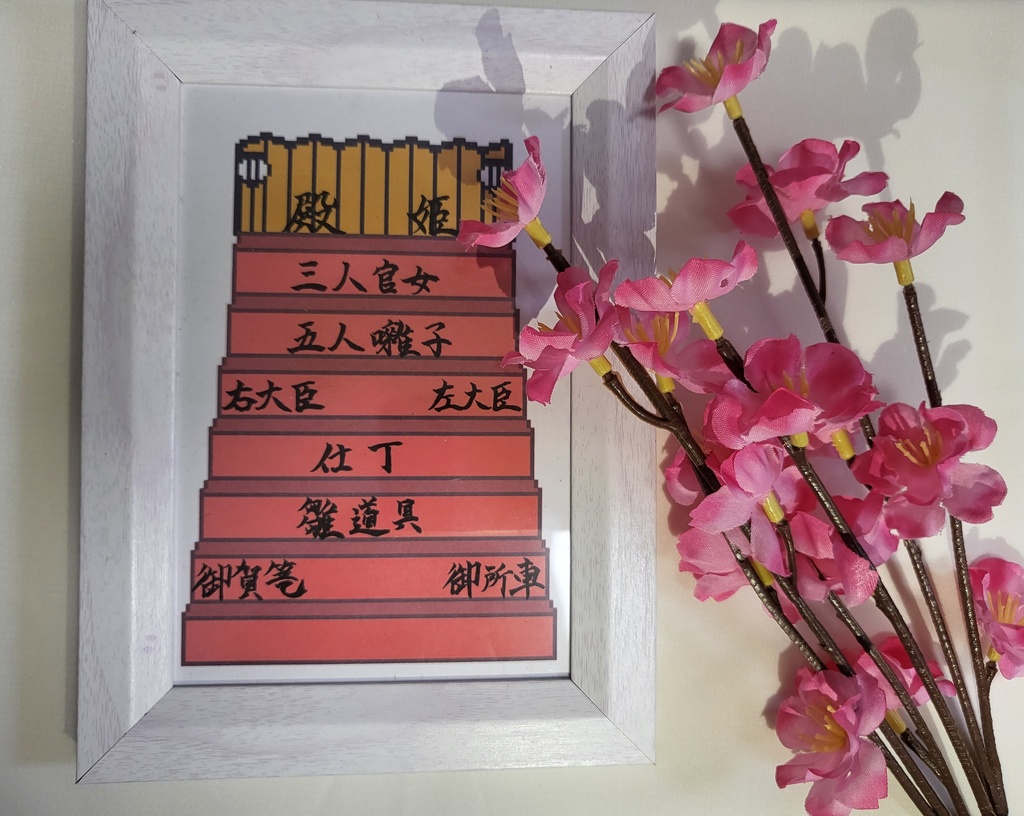 【3月号】桃の節句、ひな祭り ポストカード