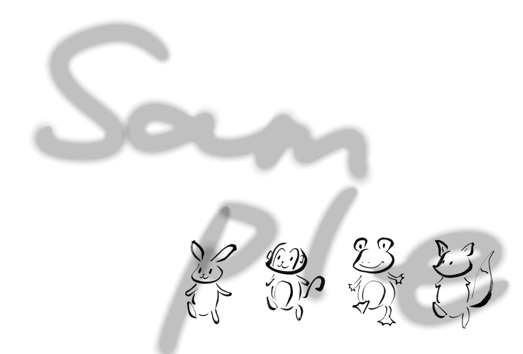 ちょうじゅうぎがポストカード