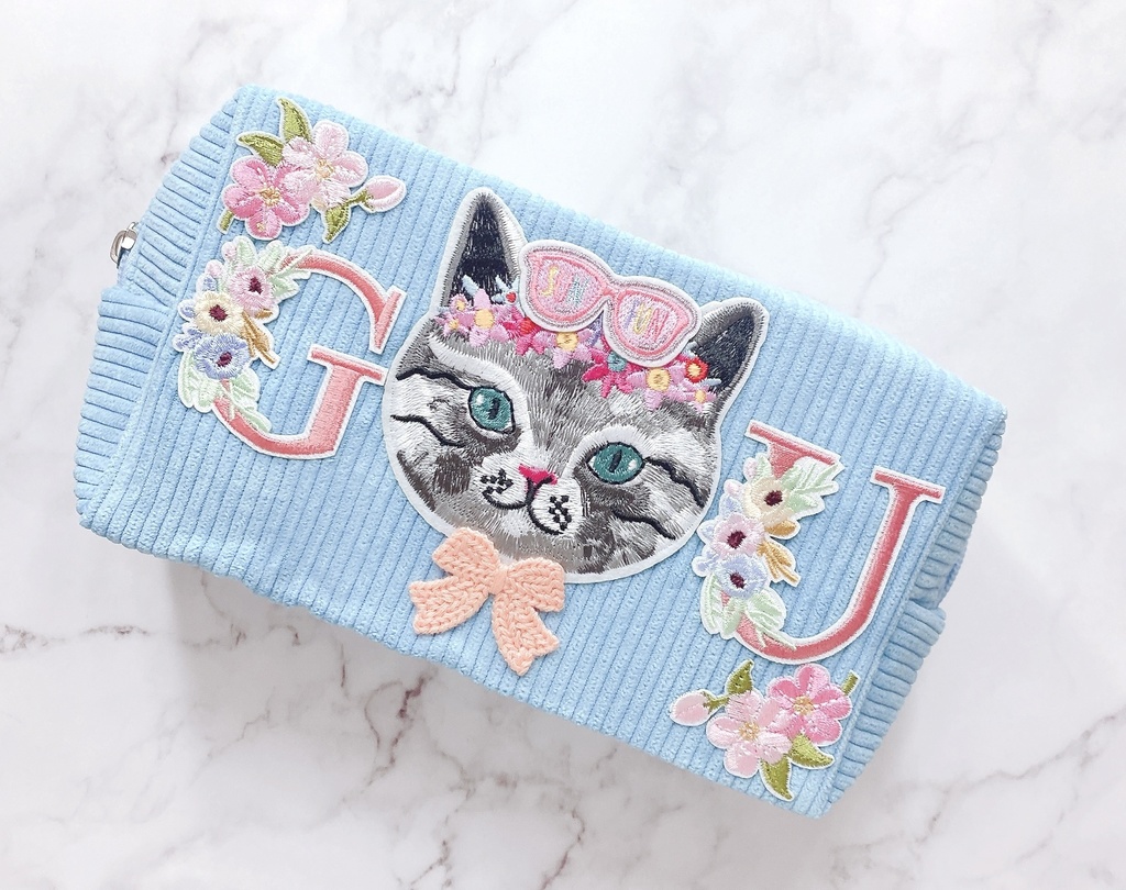 五イメージねこちゃんスクエアポーチ