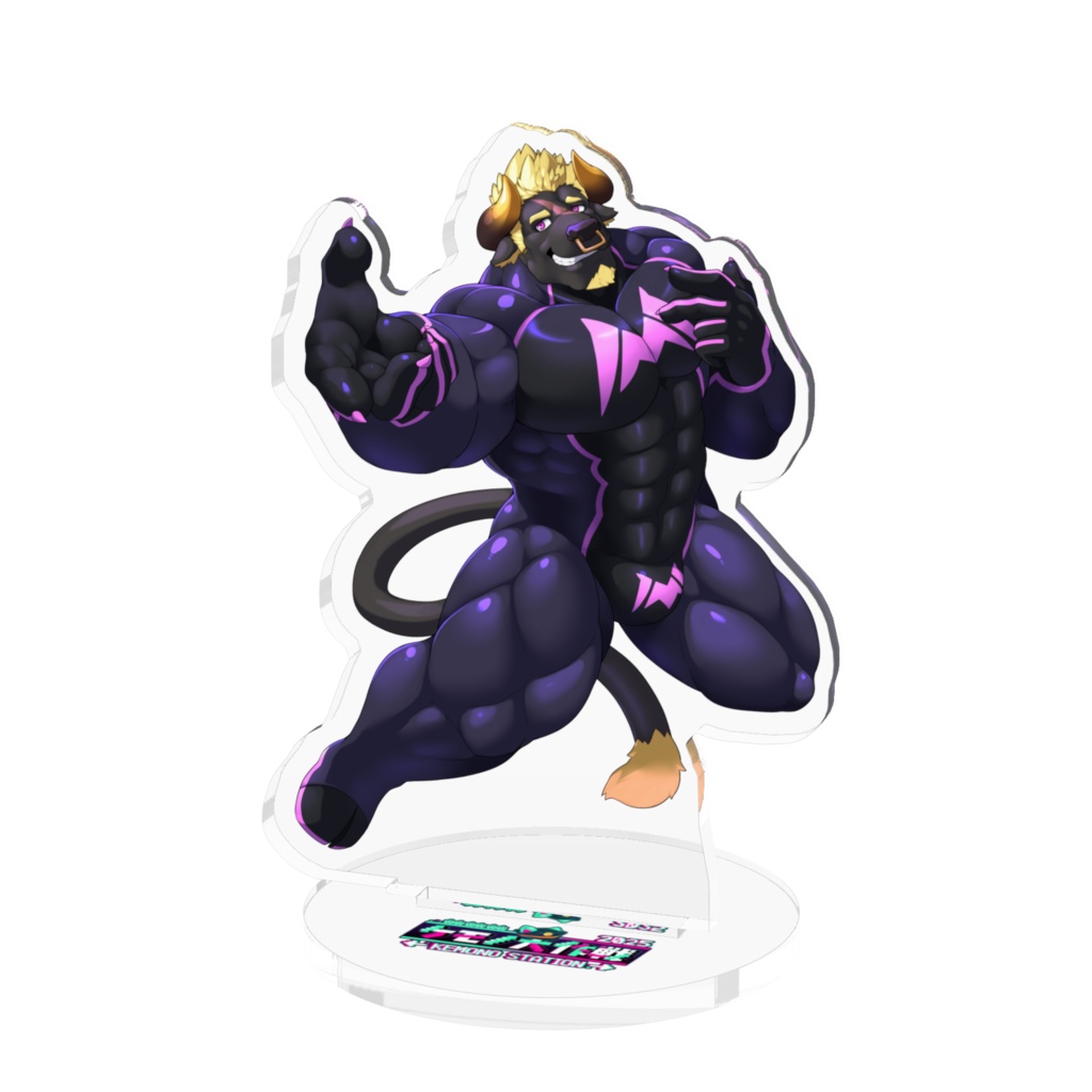 黒鋼牛頭(アクリルスタンド)