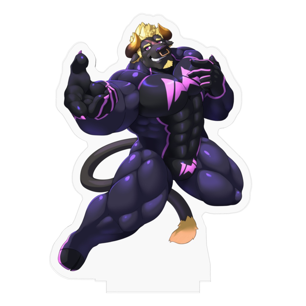 黒鋼牛頭(アクリルスタンド)