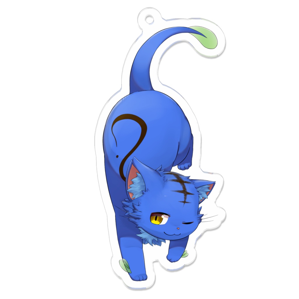 ぬめねこ（アクリルキーホルダー）