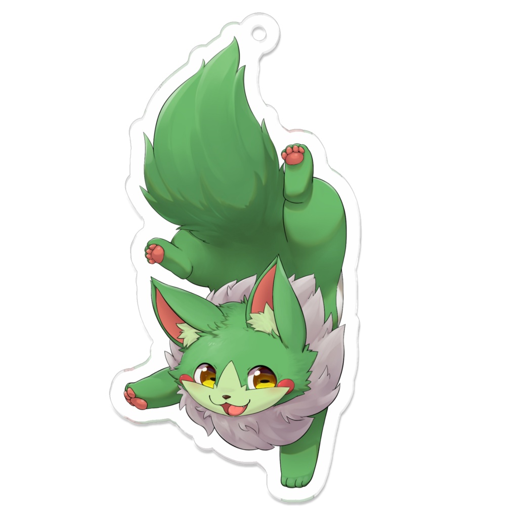 ゲコわんこ（アクリルキーホルダー）