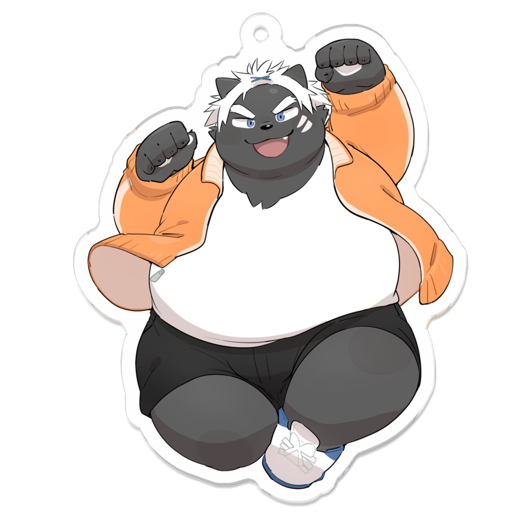 吠黒コクバ(アクリルキーホルダー)