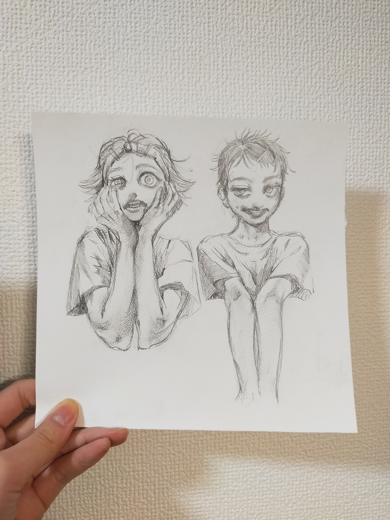 鉛筆ドローイング