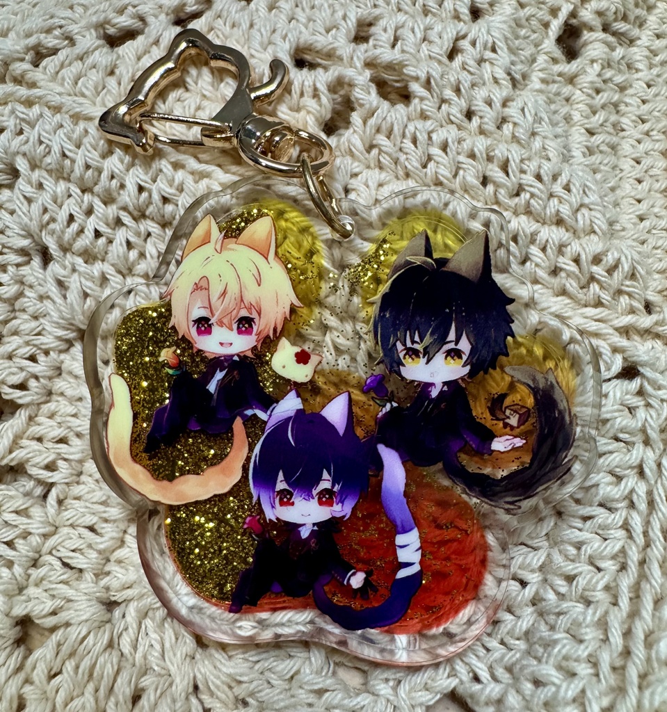 ✝️オブスキュアリ✝️オイルアクキー
