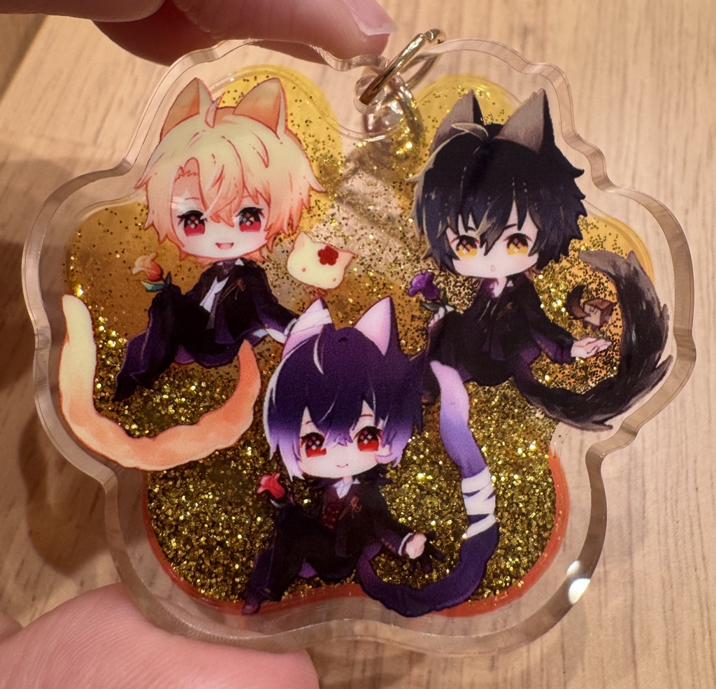 ✝️オブスキュアリ✝️オイルアクキー