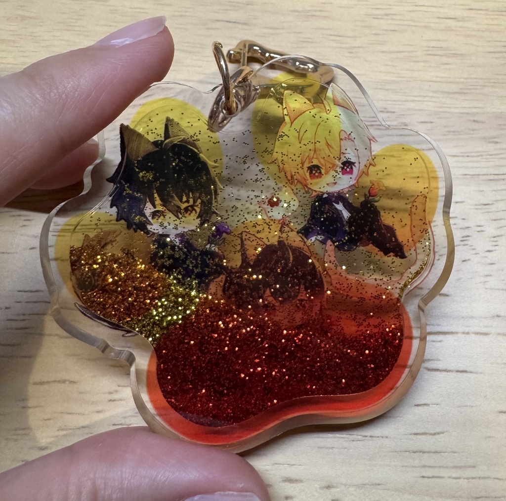 ✝️オブスキュアリ✝️オイルアクキー